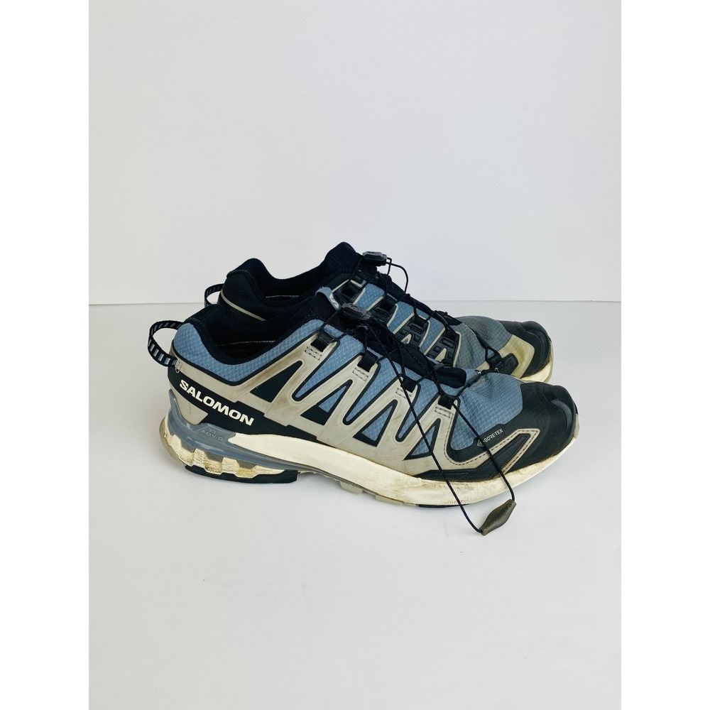 Salomon XA Pro 3D Ortholite Trail Running Shoes Blue Grey Mens 9 472706